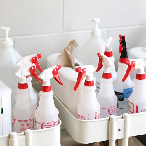 cleaning supplies